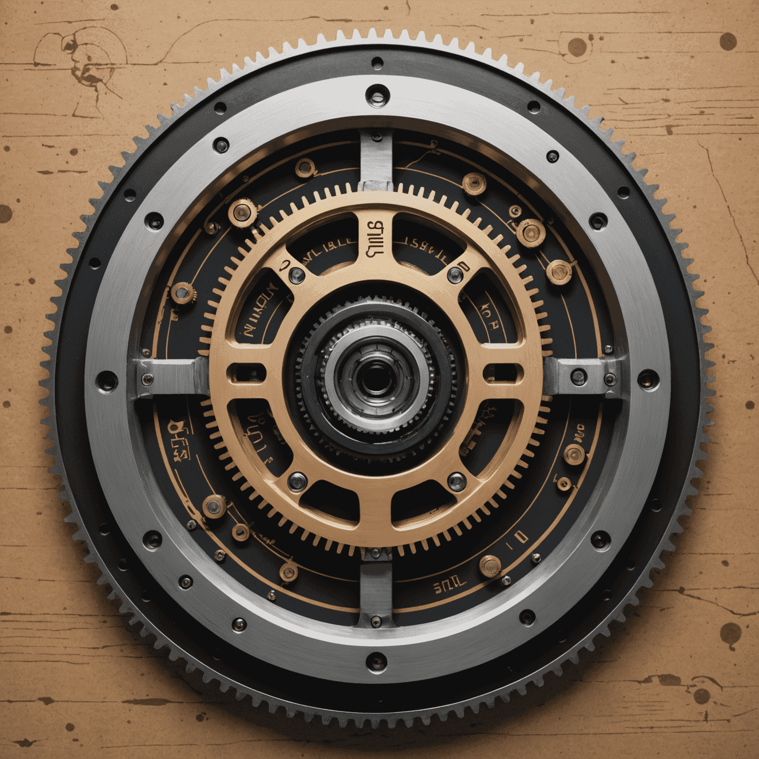 Machinex logo - Industrial gear with embedded circuit patterns